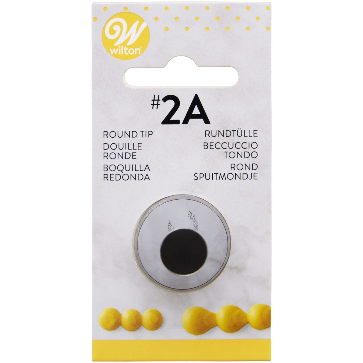 Wilton Lochtülle Decorating Tip  #2A