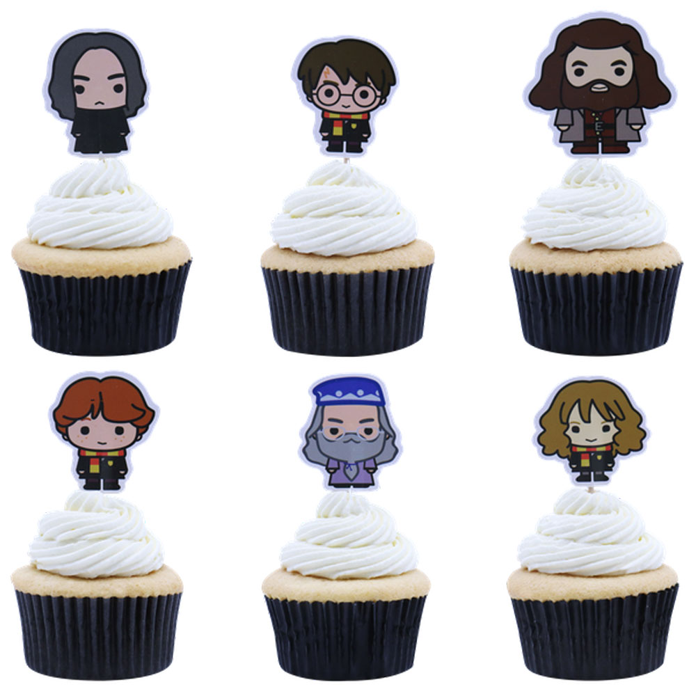 Harry Potter Cupcake Topper - Die guten Charaktere