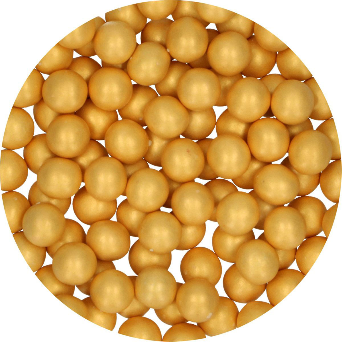 FunCakes Candy Choco Pearls Large Gold 70g