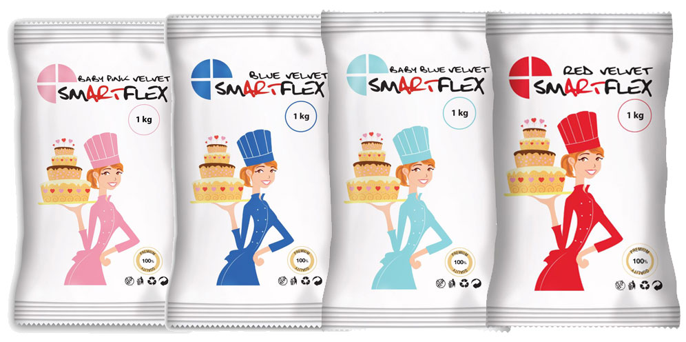 Kategorie Fondant Smartflex verschiedene Sorten