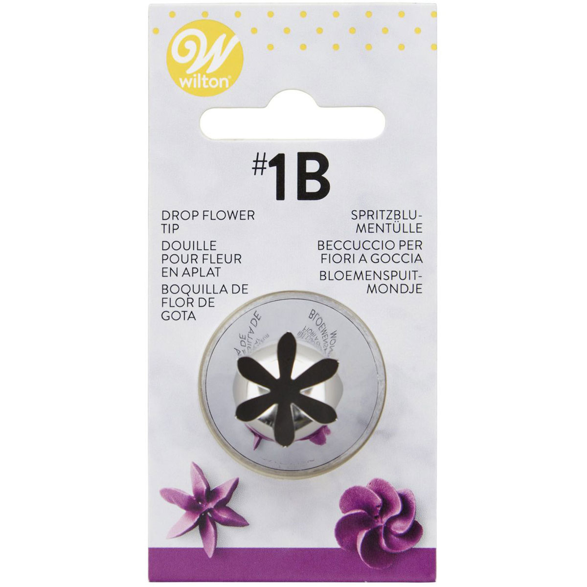 Wilton Tip #1B Drop Flower - Blütentülle