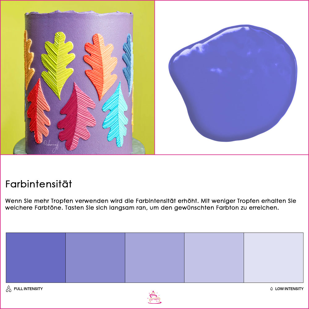 Colour Mill fettlösliche Lebensmittelfarbe - Violet 20ml