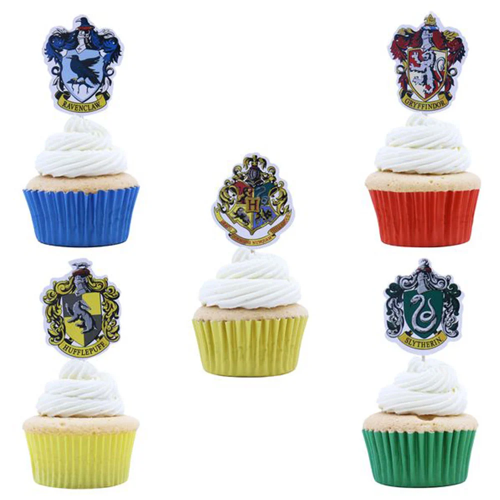 Harry Potter Cupcake Topper - Wappen von Hogwarts
