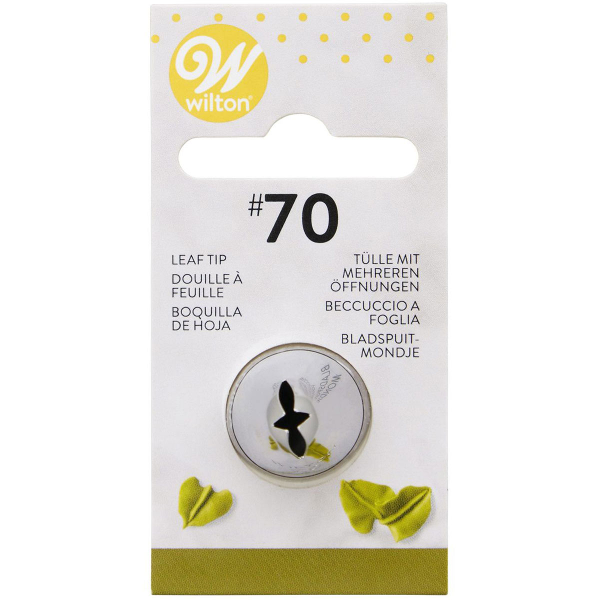 Wilton Decorating Tip #70 Leaf - Blatttülle