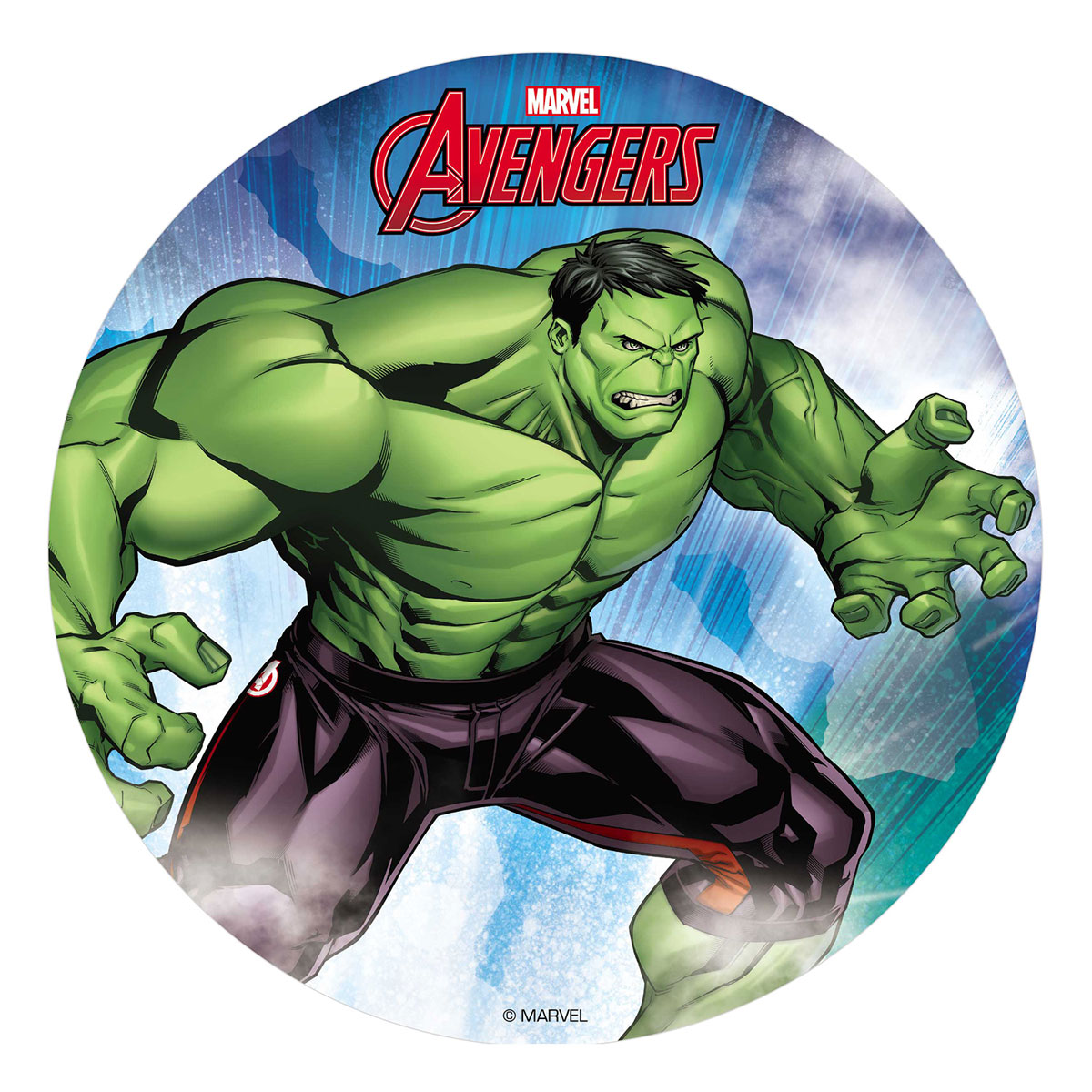 Dekora Tortenaufleger Esspapier - Avengers Hulk