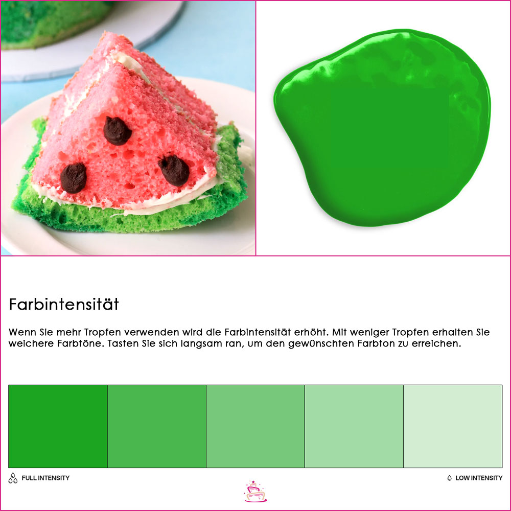 Colour Mill fettlösliche Lebensmittelfarbe - Green 20ml