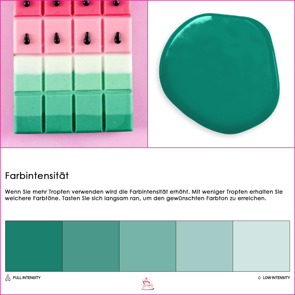 Colour Mill fettlösliche Lebensmittelfarbe - Emerald 20ml