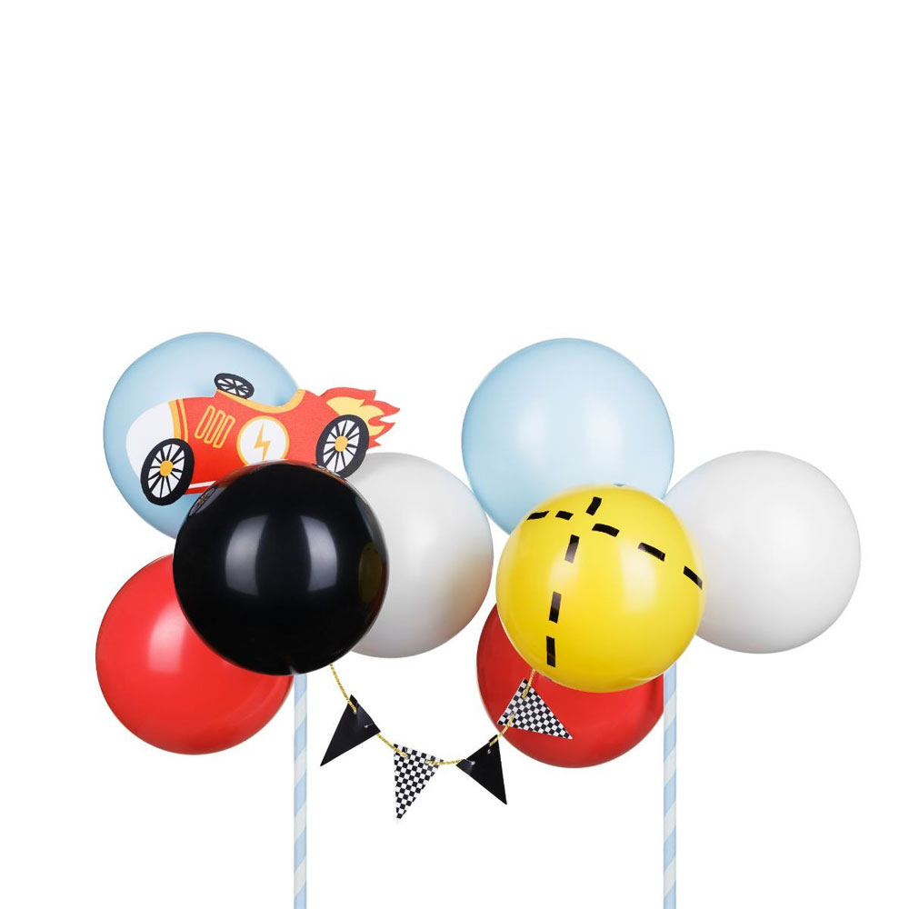 Mini Luftballon Cake Topper - Ballon Auto