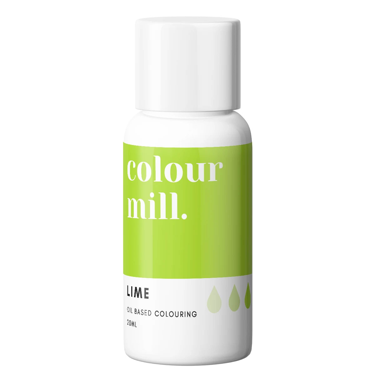 Colour Mill fettlösliche Lebensmittelfarbe Lime