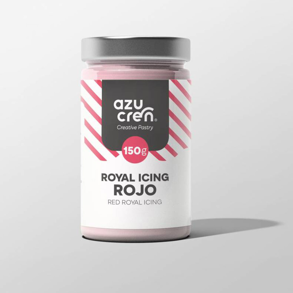 Azucren Royal Icing Mix - Metallic Rot 150g
