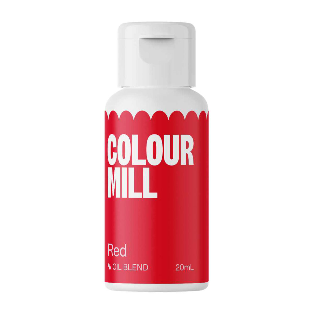 Colour Mill fettlösliche Lebensmittelfarbe - Red 20ml