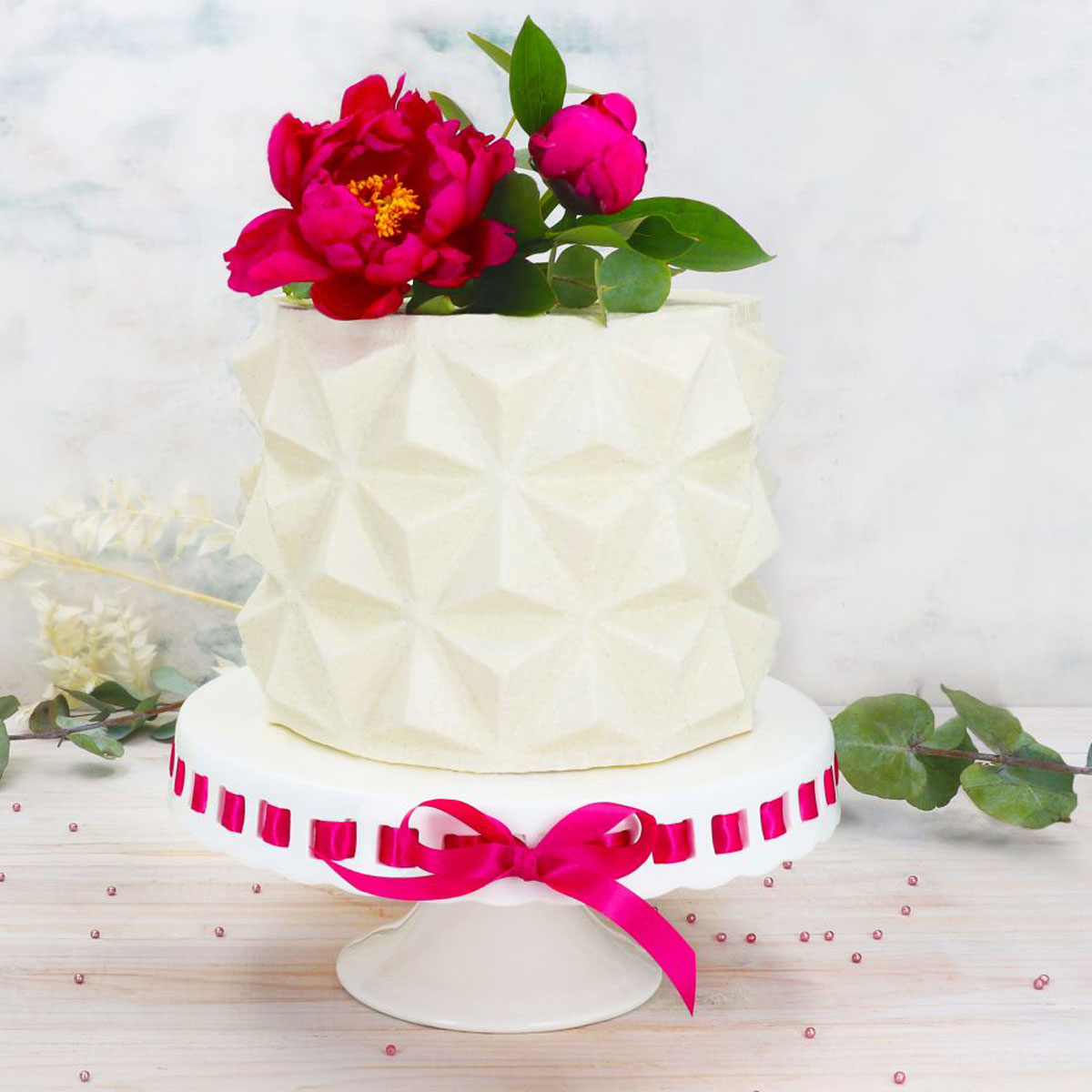 Beispieltorte Cake Masters Schablone Pyramid Beispieltorte