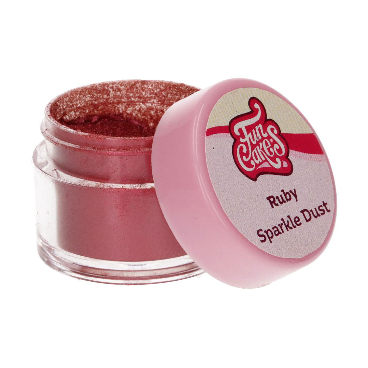 Funcakes Edible Sparkle Dust - Ruby