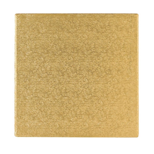 Cake Board Quadrat 30cm - Gold