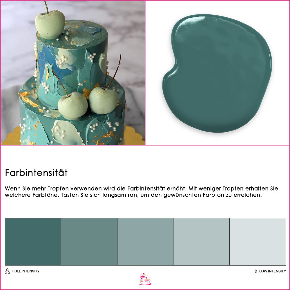 Colour Mill fettlösliche Lebensmittelfarbe - Ocean 20ml