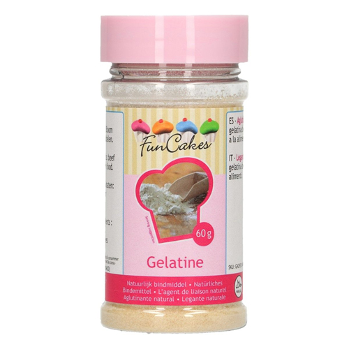 Funcakes Rindergelatine - Gelatine 60g