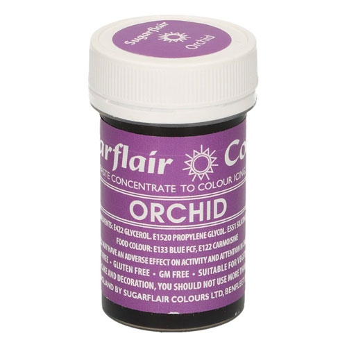 Sugarflair Pastenfarbe Orchid 25g
