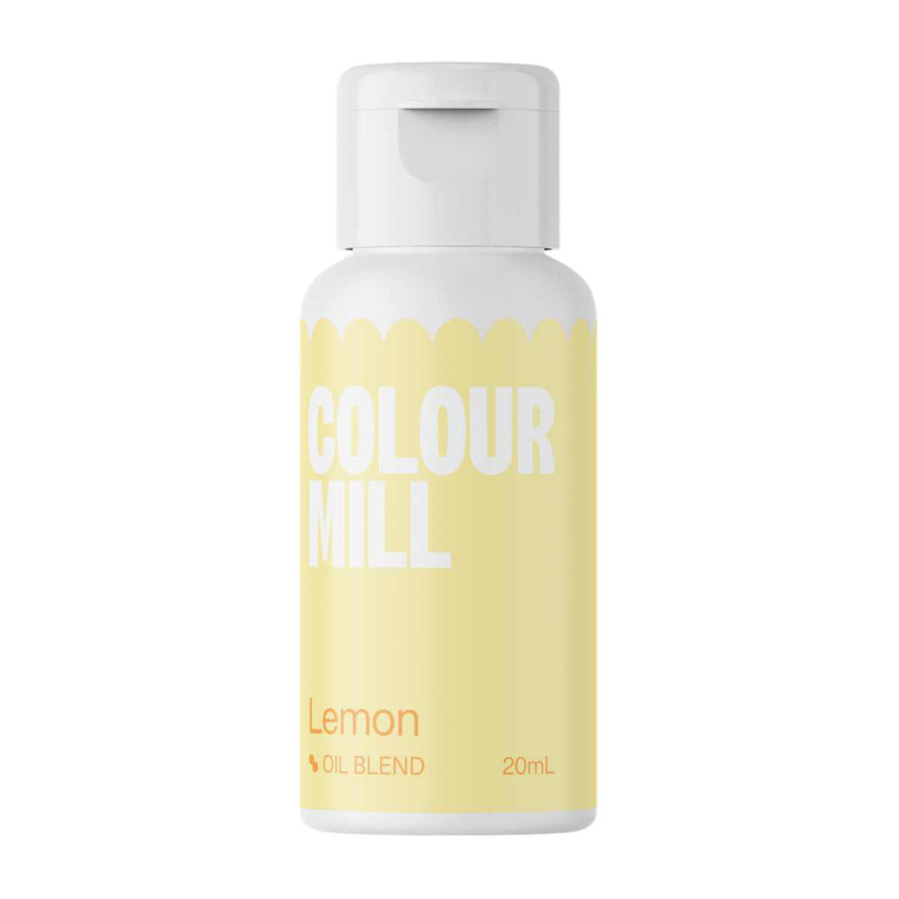 Colour Mill fettlösliche Lebensmittelfarbe - Lemon 20ml