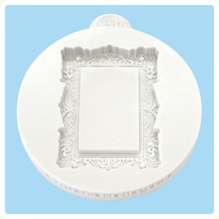 Katy Sue Silikonform Vintage Rectangle