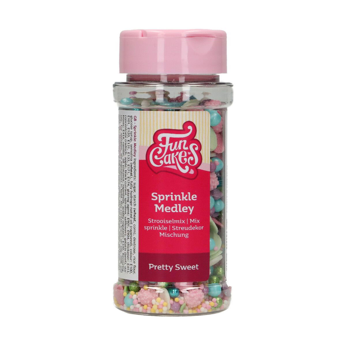 Funcakes Sprinkles Medley - Pretty Sweet 65g