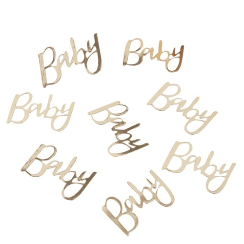 Ginger Ray Tischkonfetti "Oh Baby"- Gold