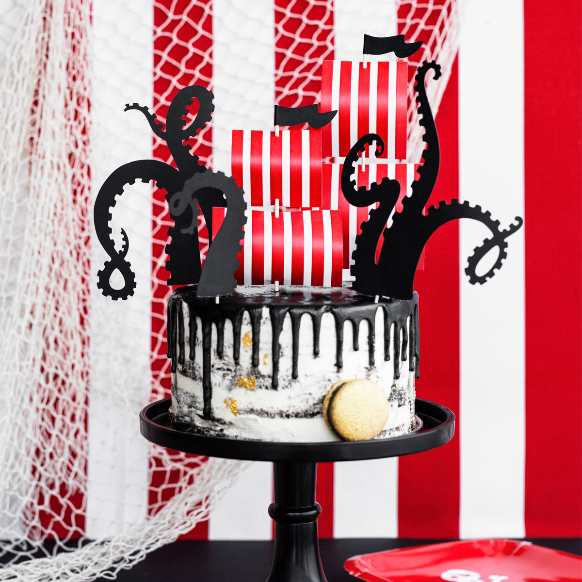 Partydeco Cake Topper - Pirat