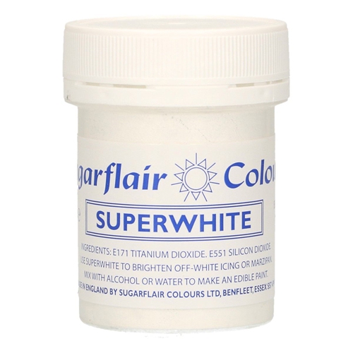 Sugarflair Superwhite Icing Whitener 20g