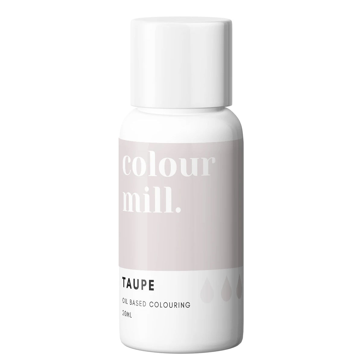 Colour Mill fettlösliche Lebensmittelfarbe Taupe