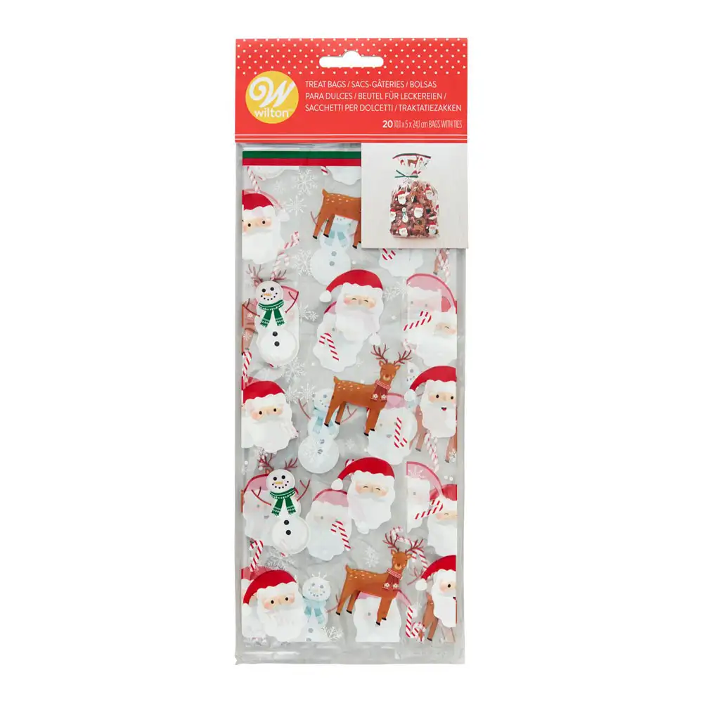 Wilton Süßigkeitentüten Weihnachten 20 Stück