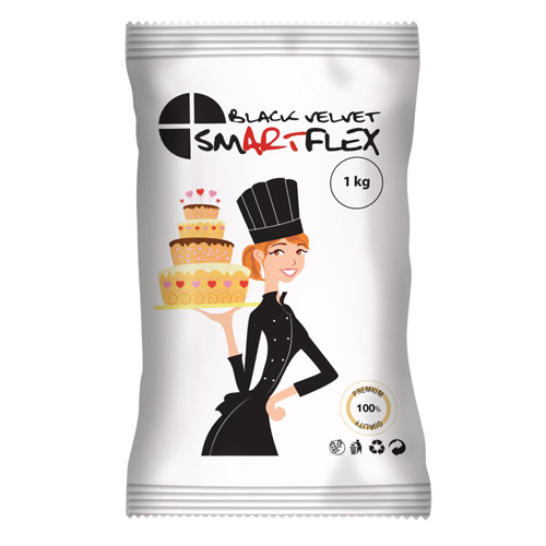Smartflex Fondant kaufen Black velvet 1kg