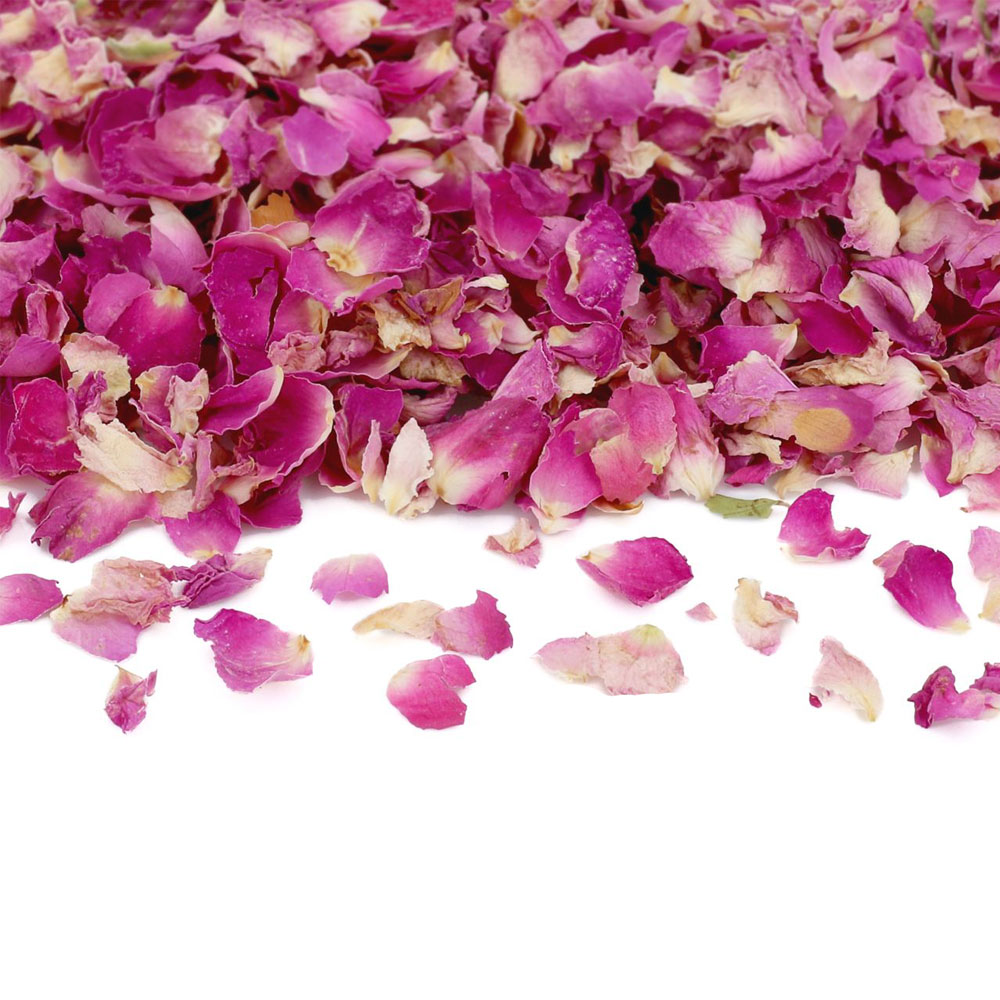 Essbare Rosenblätter purpur, natur 13g