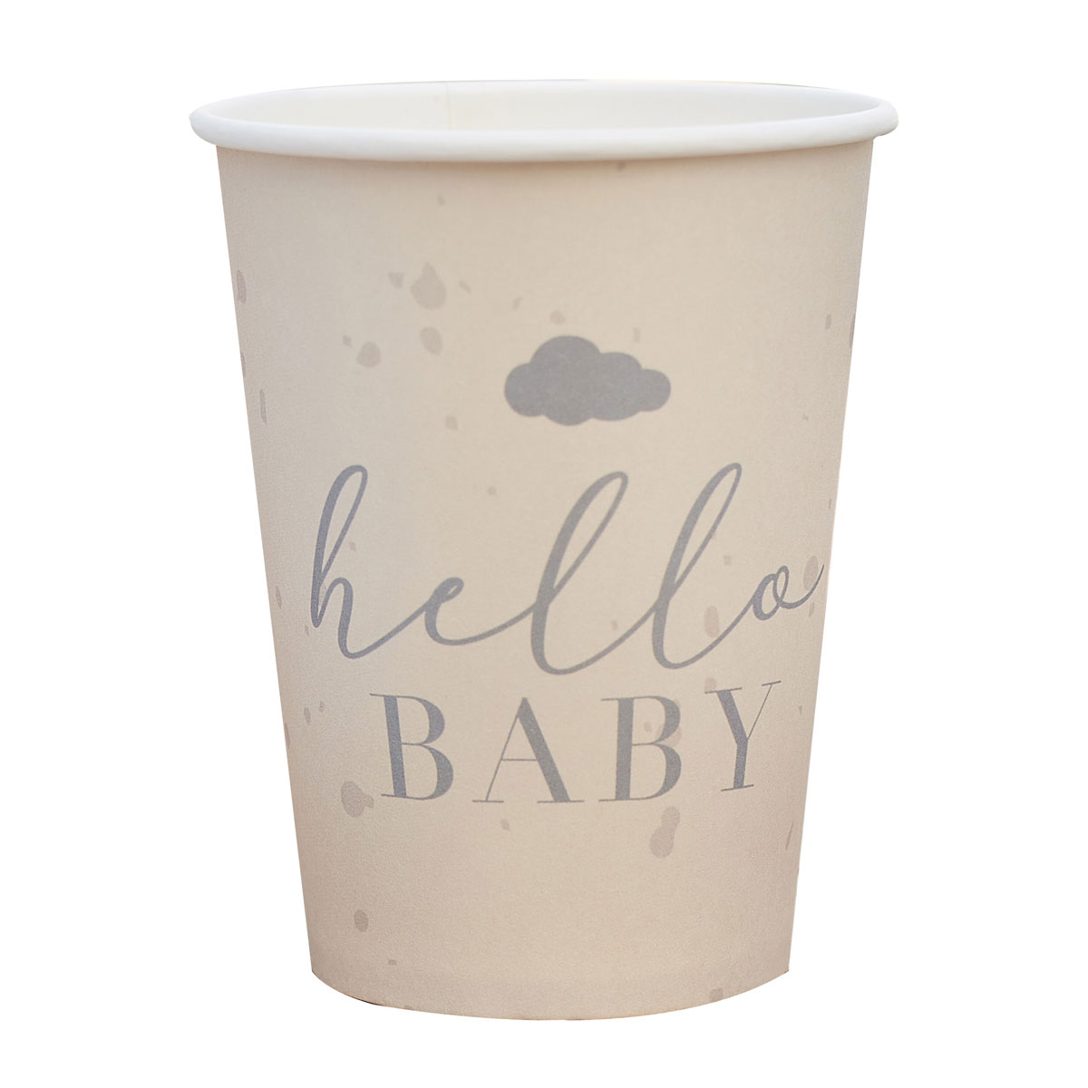 Ginger Ray Pappbecher - Hello Baby Neutral