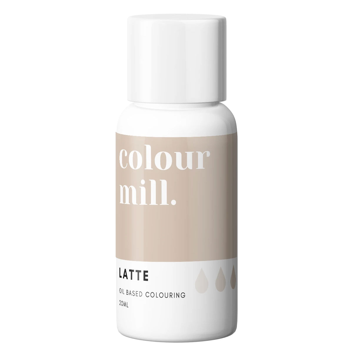 Colour Mill fettlösliche Lebensmittelfarbe Latte