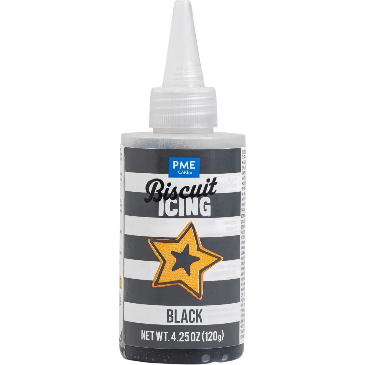 PME Icing Gebrauchsfertiger Zuckerguss - Schwarz 120g