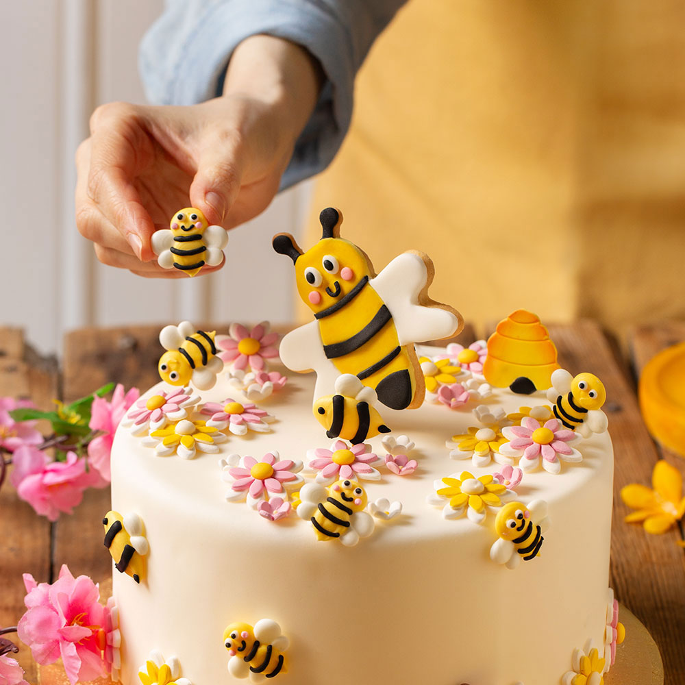 Decora Zuckerdeko Bienen 6 Stück