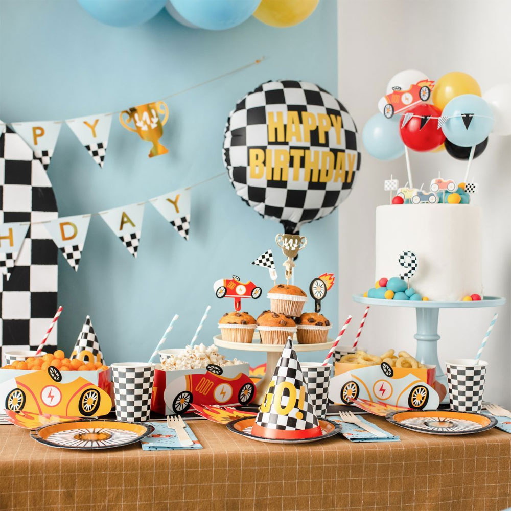 Mini Luftballon Cake Topper - Ballon Auto