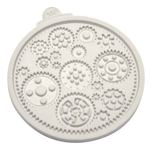 Katy Sue Design - Silikonform Räder / Zahnräder