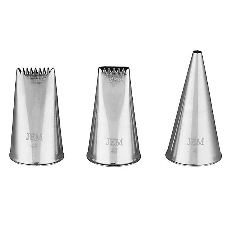 Jem Spritztüllen Set - Korbgeflecht #48, #47, #4