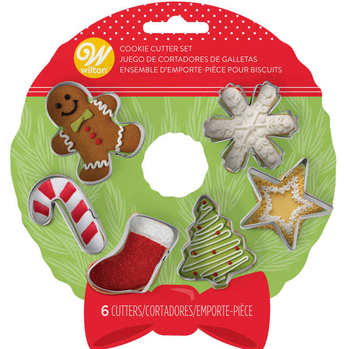 Wilton Cookie Cutter Mini Ausstecher Set Weihnachten