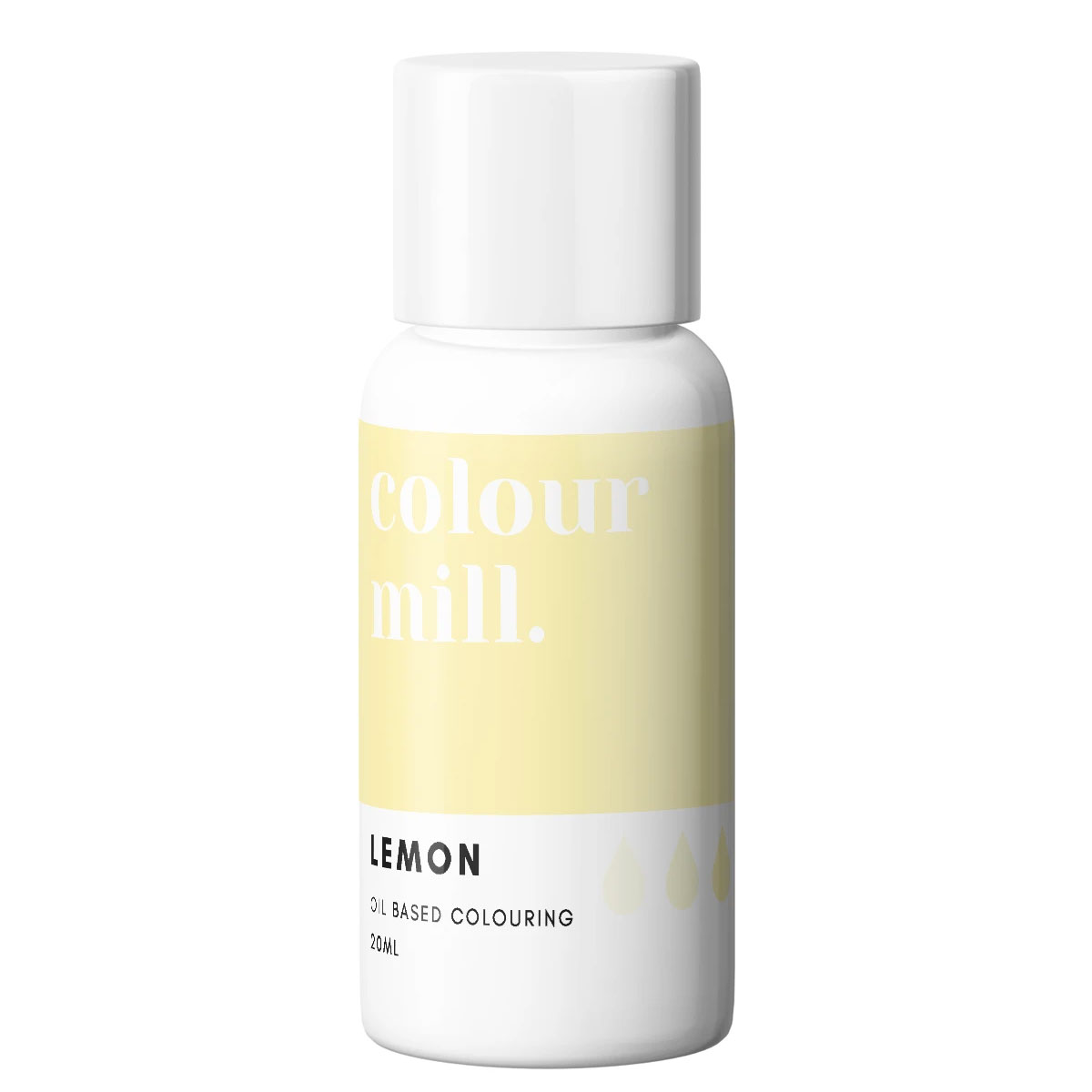 Colour Mill fettlösliche Lebensmittelfarbe Lemon