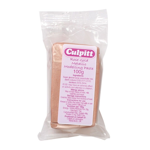 Culpitt Modellierpaste - Rose Gold 100g