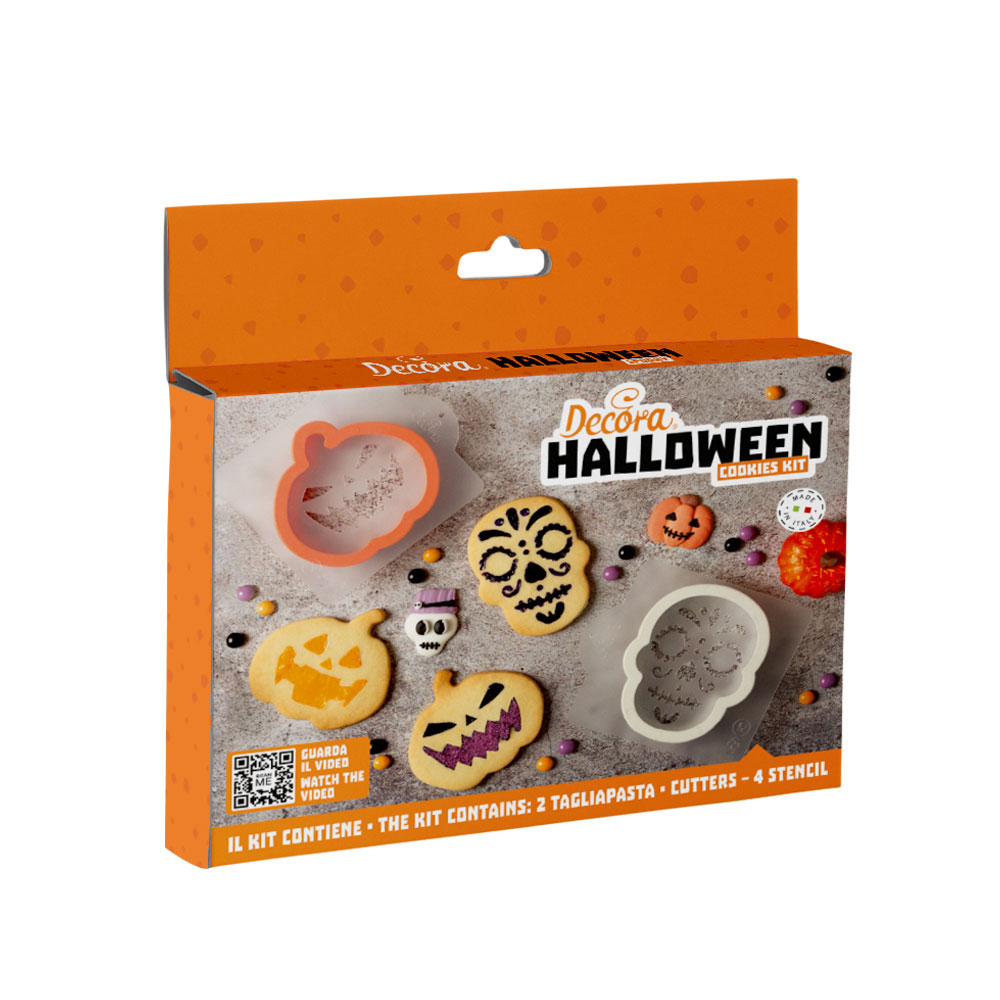 Decora Ausstecher Set Halloween + Schablonen