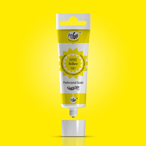 Gelfarbe - ProGel® von Rainbow Dust - Yellow