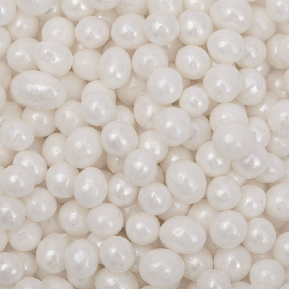 PME Zuckerperlen Perlweiß 4 mm 74 g 