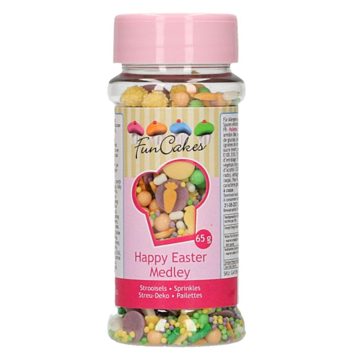 Funcakes Sprinkle Medley Ostern - Happy Easter 65g