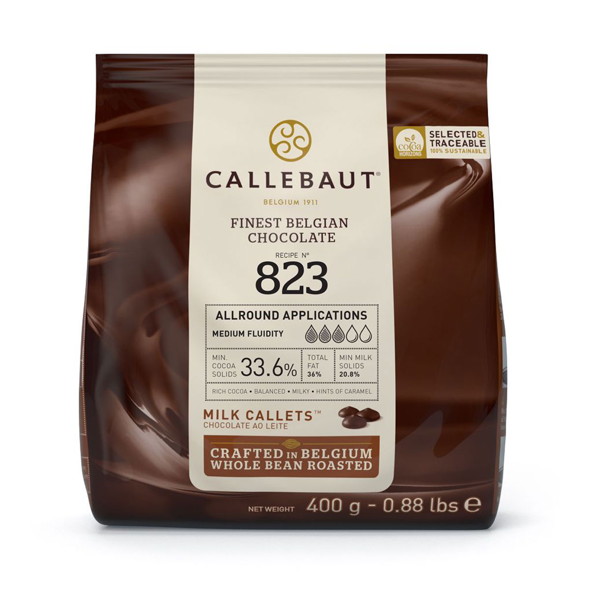 Callebaut Chocolate Callets -Milk- 400g