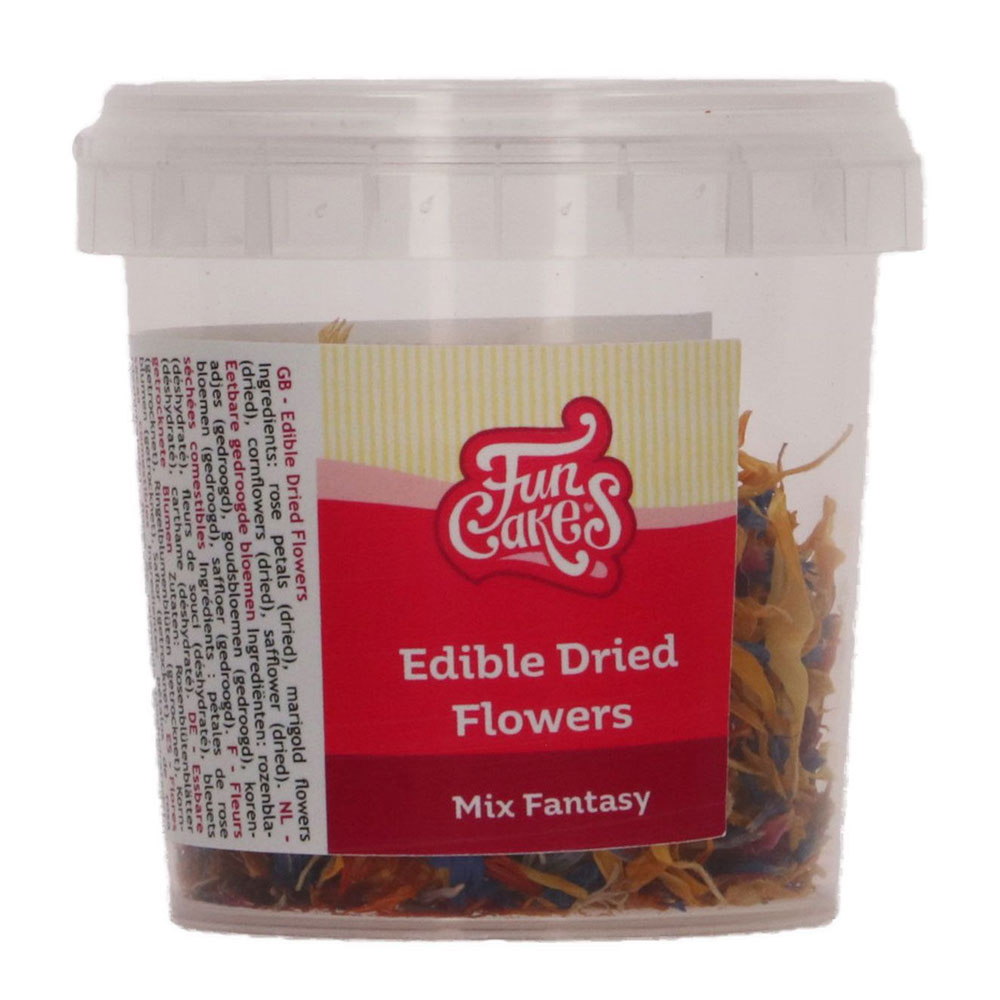 FunCakes Essbare Getrocknete Blumen Mix Fantasy 5g