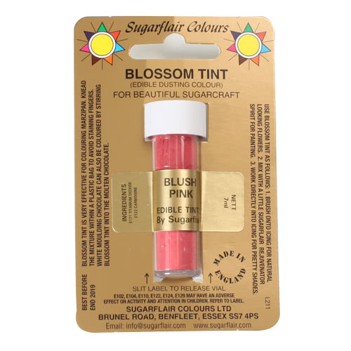 Sugarflair Puder- Blush Pink 7ml