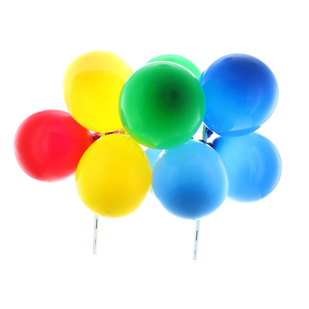 Mini Luftballon Cake Topper - Ballonwolke Rainbow