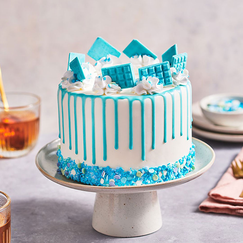 Funcakes Choco Drip -Hell- Blau 180g
